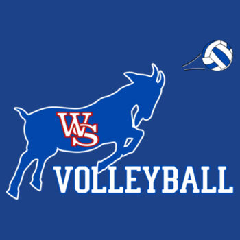 WS Volleyball Billie - PosiCharge ® Competitor  Sleeve Blocked Tee Design