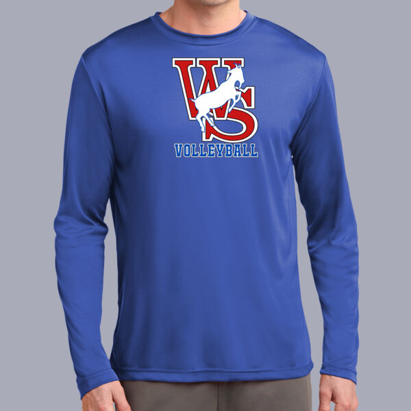 WS Volleyball - Long Sleeve PosiCharge ® Competitor Tee Thumbnail