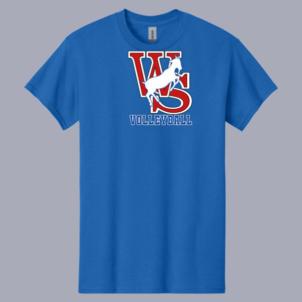WS Volleyball - Heavy Cotton 100% Cotton T Shirt Thumbnail