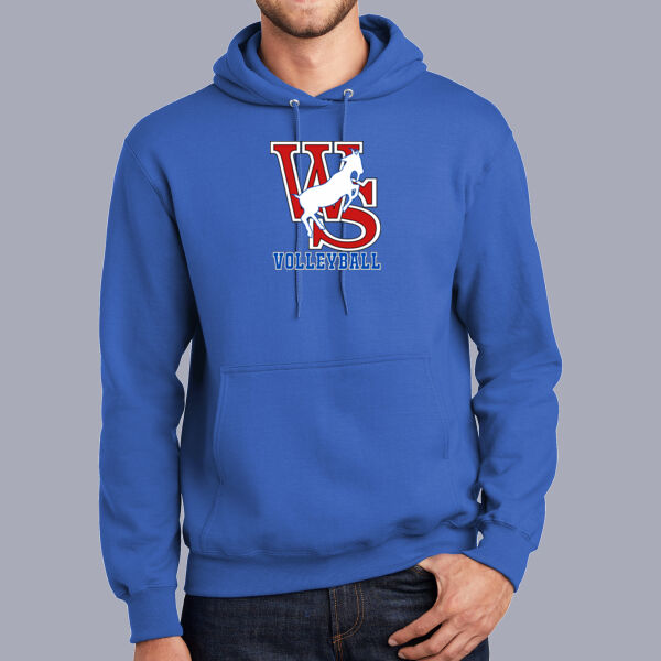WS Volleyball - Essential Fleece Pullover Hooded Sweatshirt Thumbnail