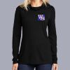Ladies PosiCharge ® Tri Blend Wicking Long Sleeve Hoodie Thumbnail