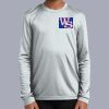 Youth Long Sleeve PosiCharge ® Competitor Tee Thumbnail
